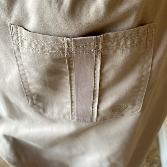 PURPLE LABEL HEALING HANDS Yoga pants scrubs. Sz Large excellent condition - Picture 5 of 6